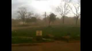 preview picture of video 'rajada de vento em campos lindos-'