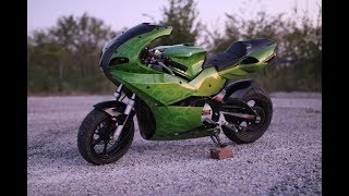 X15 SUPER POCKET BIKE 110cc REVIEW!