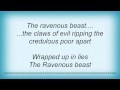 Destruction - The Ravenous Beast Lyrics