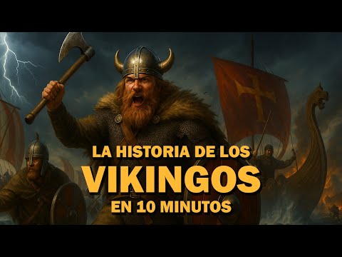 ✅ Resumen de la HISTORIA de los VIKINGOS en 10 minutos