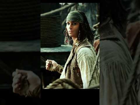 This is how Jack Sparrow earned his name! #piratesofthecaribbean #johnnydepp