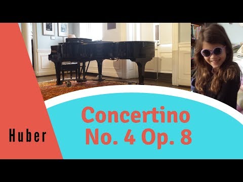 Concertino No. 4 Op. 8 By Adolf Huber - Classical Violin Recital