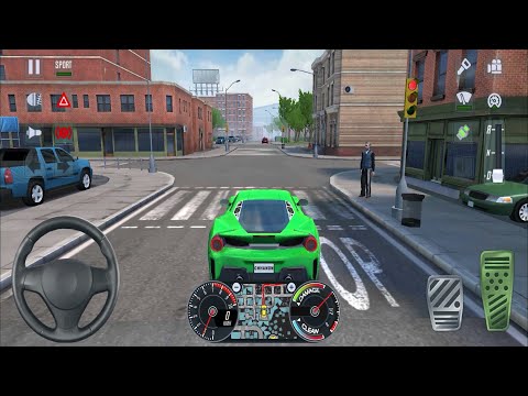 Taxi Sim 2020 -  [EP 28] SUPERCAR  private driving in city 🚖👮‍♂️ Car Games Android 3D City Drive 🏙🌆