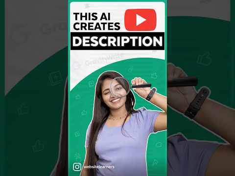 📲 How to Write Perfect Description for YouTube Videos in Seconds