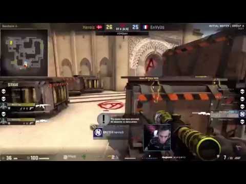 EnVyUs.kennyS's emotions after his failed clutch round