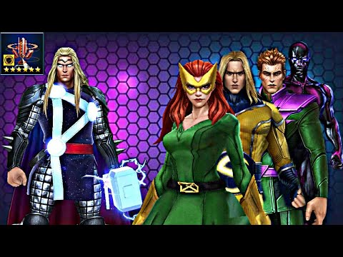 Thor Timeline Battle Test With Normal Obelisk - Marvel Future Fight