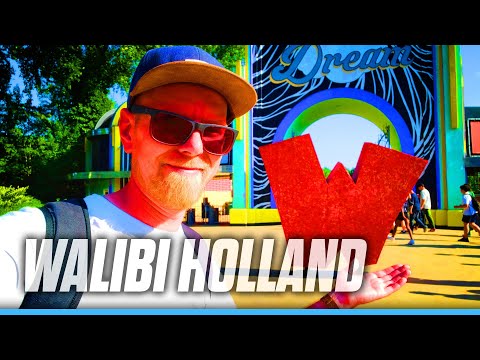 Walibi Holland: Das Six Flags der Niederlande (im Partymodus) | Walibi Holland 2023 Juni VLOG