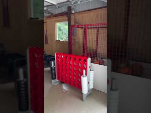 the “game barn”