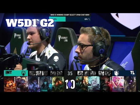 IMT vs TL | Week 5 Day 1 S12 LCS Summer 2022 | Immortals vs Team Liquid W5D1 Full Game