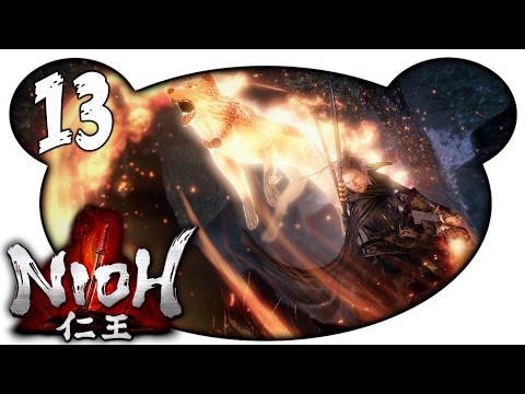 NIOH #13 - With zeal through the Temple of Doom (Let's Play PS4 Pro Gameplay German Bruugar)