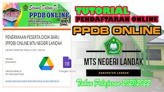 Download lagu TUTORIAL PENDAFTARAN PPDB ONLINE MTsN LANDAK TAHUN... mp3