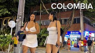 Everyday Nightlife Scenes in Medellín | 4K