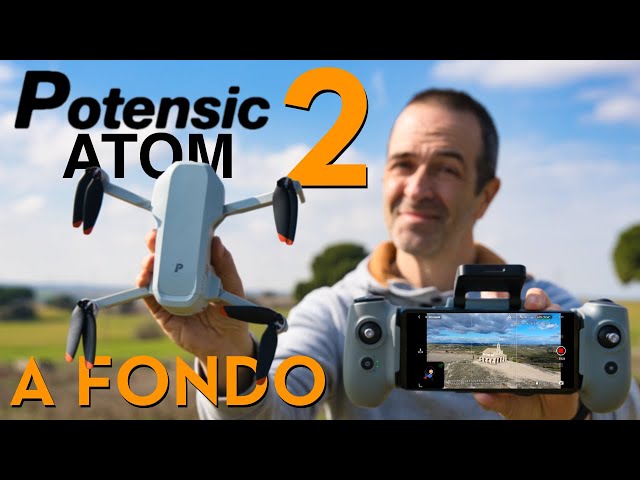 Vídeo relacionado con Potensic Atom 2 Kit Estándar con RC PTD 1, Dron con cámara para adultos, video 4K HDR/foto 8K, <249g, transmisión 10km, seguimiento AI, grabación vertical, AI Noche Shot, QuickShots(32 Min de Vuelo)