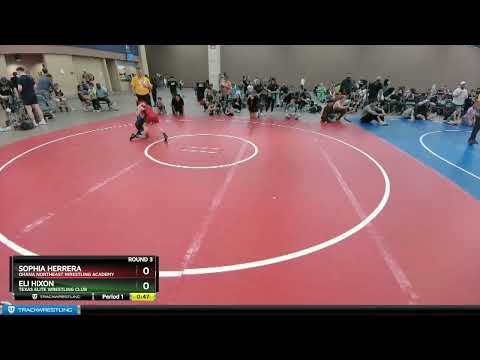 48-49 B Round 3 - Sophia Herrera, Ohana Northeast Wrestling Academy Vs Eli Hixon, Texas Elite Wres
