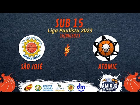 17/06 - Sub 15 - São José x Atomic
