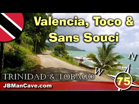 , title : 'VALENCIA to TOCO and SANS SOUCI tropical Trini Road Trip TRINIDAD and Tobago Caribbean JBManCave.com