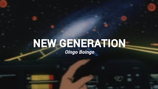 Oingo Boingo - New Generation (LYRICS)