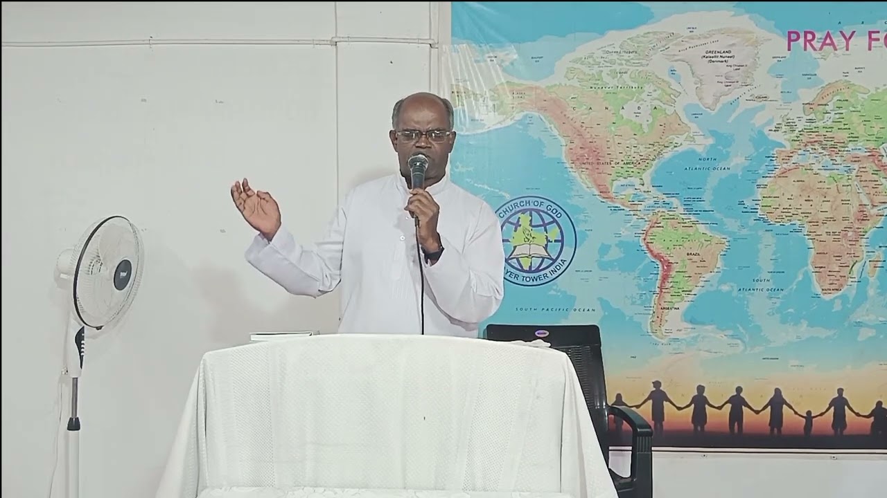 Sunday Service |Pastor Johnkutty Mathew |Church Of God Prayer Tower India Bethel Ashramam 28-01-2024