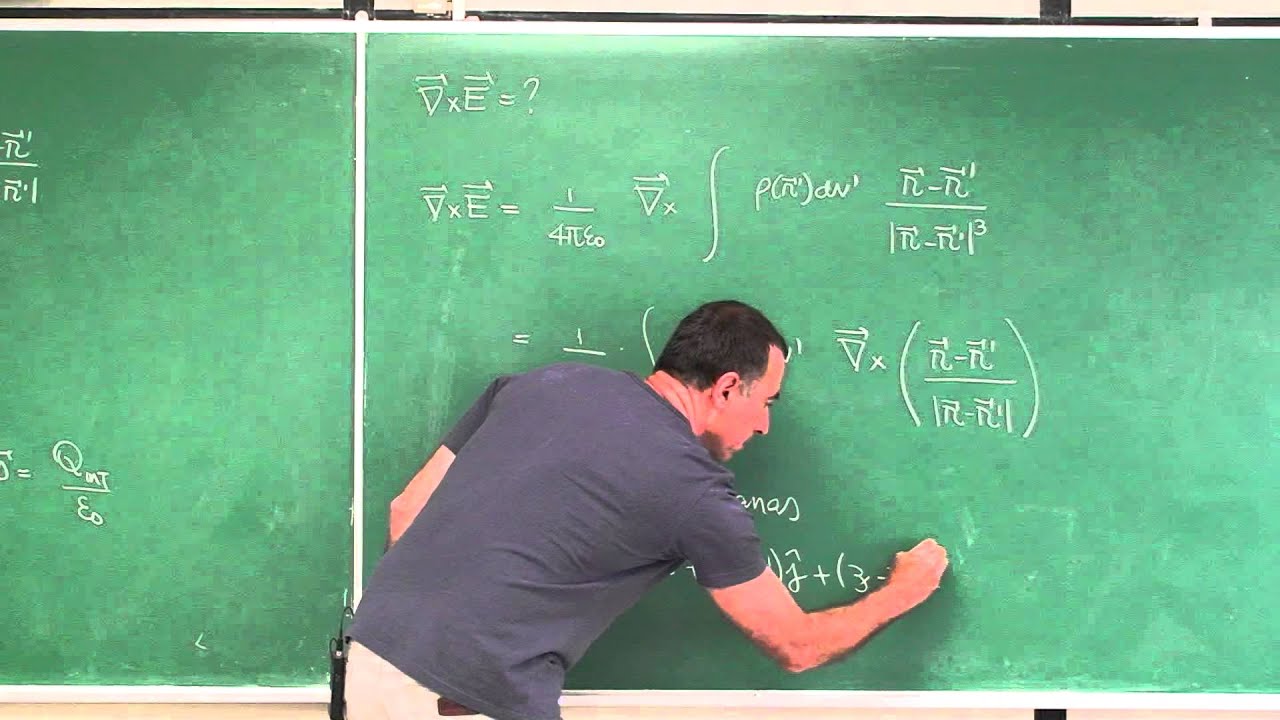 Aula 1.8 - Divergência e rotacional do campo eletrostático