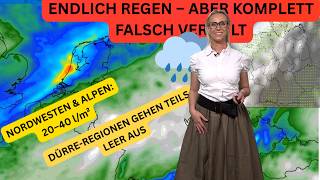 20–30 l/m² Regen, Sturm bis 85 km/h – doch viele Regionen bleiben troc