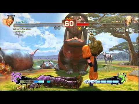 SSF4 Mighty Kurokiba (Dee Jay) VS. CrapHand (Gen) Rank