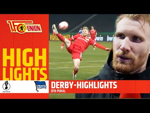 "Sehr geil!" DERBYSIEGER! Hertha BSC - 1. FC Union Berlin 2:3 | DFB-Pokal Highlights