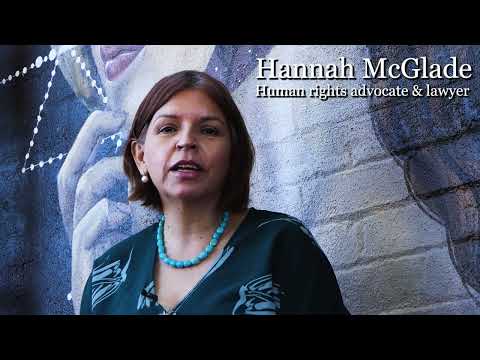 Noongar lawyer Hannah Mcglade advocates heavilly for Megan Krakour & Gerry Georgatos.