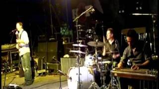 Brian Ferguson drumming live with Aaron Watson