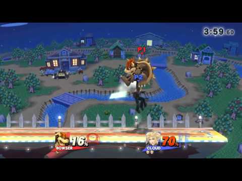 smash 4 venus - psy(bowser) vs yasfer(cloud)