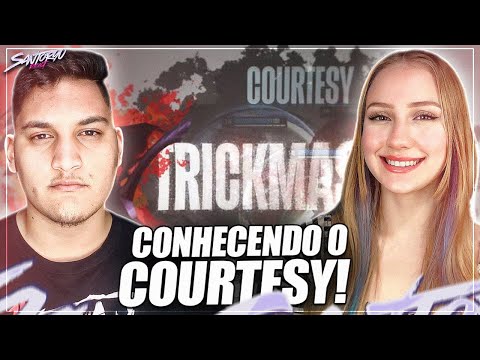 (MELHOR YASUO DO MUNDO?) Trickmaster - Courtesy‬ - REACT EM CASAL