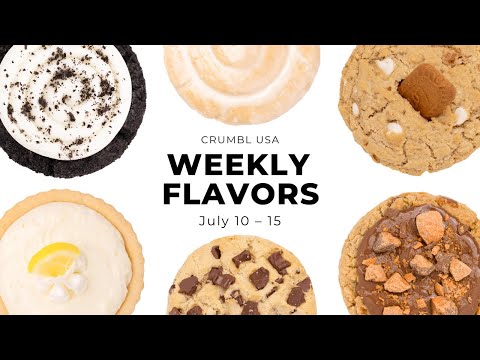Semi-Sweet Chocolate Chunk, Honey Bun, & More! | CrumblCookies