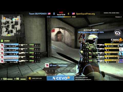 CEVO-Pro CS:GO Season 4 Playoffs: iBUYPOWER vs. OpenEqualFree.org (MJ) - Grand Finals on de_dust2 (1