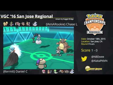 VGC'16 San Jose Regional Finals - Daniel C. (KermitTheFrog14) vs Chase L.  (I Am a Rookie)