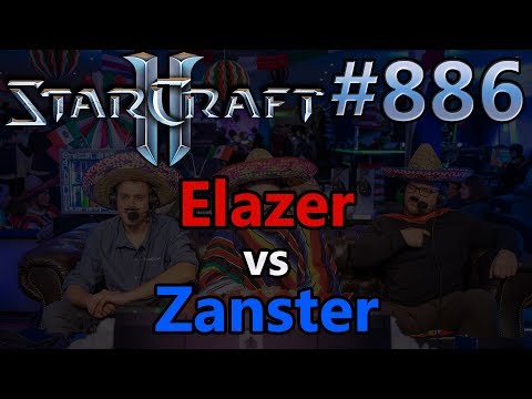 StarCraft 2 - Replay-Cast #886 - Elazer (Z) vs Zanster (Z) - HomeStory Cup XVIII [German]