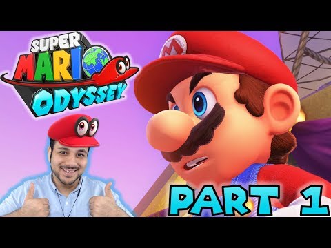 Let's Procrastinate With Super Mario Odyssey (FIRST TIME) - Part 1