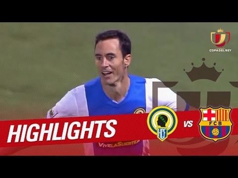 Highlights Hércules CF vs FC Barcelona (1-1)
