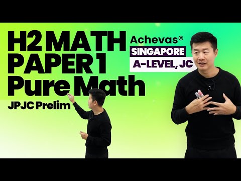 H2 Math Exam Paper (Pure Math) | A-Level Exam (Singapore)