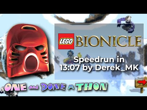 LEGO Bionicle by Derek_MK in 13:07 - One-and-Done-athon 2022