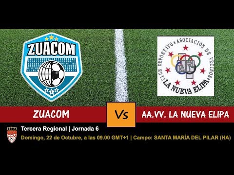 Zuacom vs AA.VV. La Nueva Elipa - Jornada 6 - 22 Octubre 2017