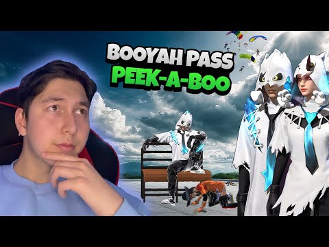 New Booyah Pass 🗿 PEEK-A-BOO | Gameplay 🍷- Mehdix Free Fire   