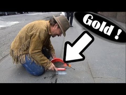 GOLD in SIDEWALKS of MANHATTAN. ask Jeff Williams Video