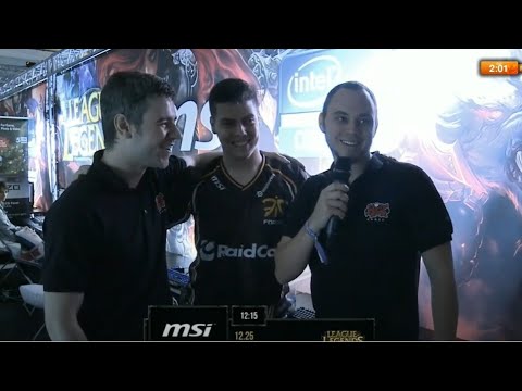 DreamHack Summer 2012 day 1 stream VOD