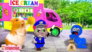 Hamster Is Catching A Ice Cream Thief | CHUCHU Hamster Story