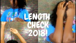 LENGTH CHECK 2018! FAST HAIR GROWTH (GETS EMOTIONAL)