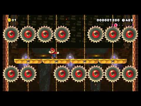 Super Mario Maker 2 Level Showcase: Boom Booms Grinding Fortress
