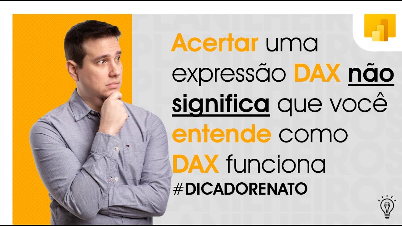 Power BI - Avaliando uma expressão DAX
