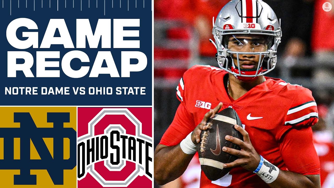 No. 2 Ohio State HOLDS OFF No. 5 Notre Dame in Columbus [FULL GAME RECAP] I CBS Sports HQ