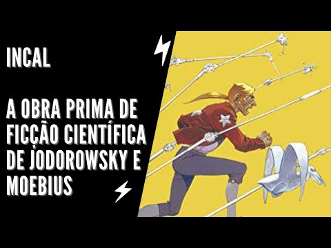 CIB - Incal - Um dos maiores quadrinhos de ficção científica e totalmente desenhado por Moebius