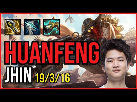 HUANFENG - JHIN vs. MISS FORTUNE ADC | KR CHALLENGER | PATCH 10.25