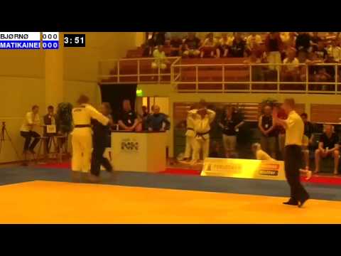 Judo Nordic Championships 2014: W21-63: BJØRNØ - MATIKAINEN